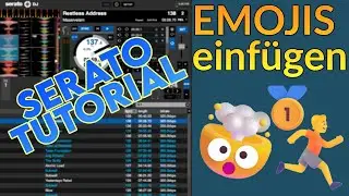 Serato DJ Tutorial 😱 EMOJIS einfügen
