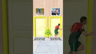 Ronaldo Door Knock Prank MrBeast vs Sonic - Funny Moment #mrbeast #ronaldo #funny