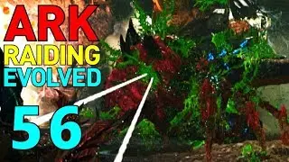 [56] Bruce Versus The Broodmother!!! (ARK Raiding Evolved)