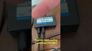 My Dawless MIDI Routing (simple)