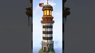 Minecraft Lighthouse 💡 #shorts #minecraft