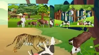 There Comes Tiger I English Story l Sher Aaya Sher Aaya l Moral Stories l Bedtime Stories 🌙