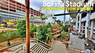 LA Rams Chargers SoFi Stadium Construction Update 4.12.20