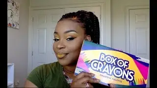 The Crayon Case| Box of Crayons Palette Yellow iShadow Tutorial | Dalana B 2018