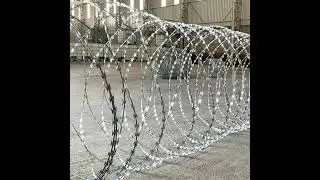 Anti-Climb Blade Barbed Wire Concertina Razor Wire