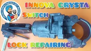 #TOYOTA #FORTUNER #INNOVA  #CRYSTA KA #IGNITION KA #LOCK #REPAIR #KAISE #KARE #HOW #TO TOYOTA LOCK
