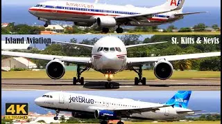 Tuesday Action / 767-300F, 737-800, A320, Cessna 402, BN2 Islander...@ SKB | TKPK, Caribbean