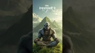 HYPER-TECHNO HANUMAN CHALISA | Modern Rap Remix for Deep Meditation #shorts #hanumanchalisa