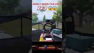 Funny ending ,, 1v3😱😱 #shorts #bgmi #battlegroundsmobileindia #mnujop #pubgshorts #pubgmobile