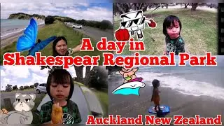 Having the Best Beach Day in Shakespear Regional Park During Christmas Day in New Zealand 2020.