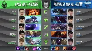4강 1경기 LMS vs GPL 1SET [17.12.10] 2017 LoL 올스타전