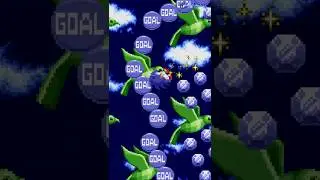 Are Sonic 1 Special Stages IMPOSSIBLE?! ~ All Goal Blocks ~ Sonic 1 mods Shorts #sonic #sonicshorts