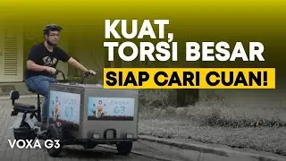 PENGEN JUALAN KELILING?? PAKE CARGO LISTRIK VOXA G3 AJA!