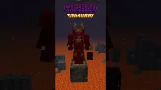 مود  Wizard Samurai #minecraft #gaming #ماینکرافت #armor