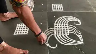 Margazhi maadham 5*5 padikolam| Dhanurmasam muggulu designs| New year 2024 rangoli designs