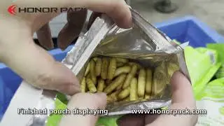 JR824 Biscuits & Bread Cube Zipper Pouch Packaging Machine @Saudi Arabia