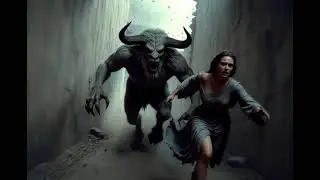 Minotaur Chase Scene