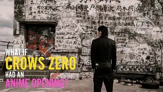 What If CROWS ZERO had an Anime Opening カラスジロアニメオープニング | CROWS ZERO ANIME OPENING