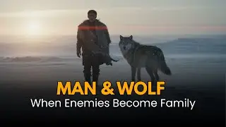 Man and Wolf Friendship The First Bond The True Story of Alpha | English Story