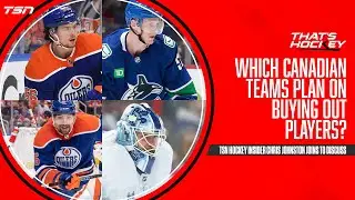 Which Canadian teams are more likely to use buy-outs to clear up cap space?
