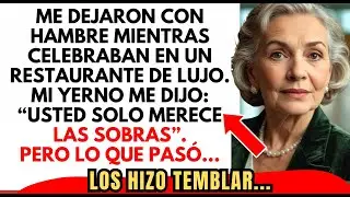 Mi Yerno dijo: “Usted solo merece las sobras”, y lo que pasó después los hizo temblar.