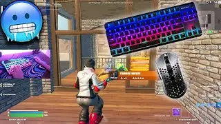 Apex Pro TKL Keyboard Gameplay in Fortnite 🥶 Tilted Towers Zone Wars with ASMR 🎵