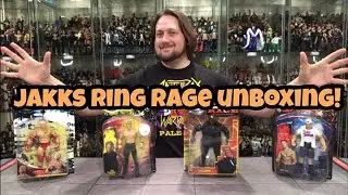 WWE Jakks Ring Rage Unboxing & Review! John Cena, Viscera, JBL, Heidenrich!