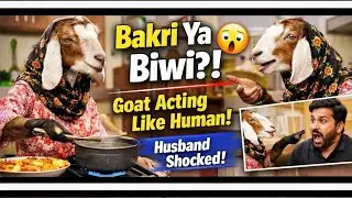 Miniature Goat Cooking ASMR l Indian Village Tiny Kitchen Story