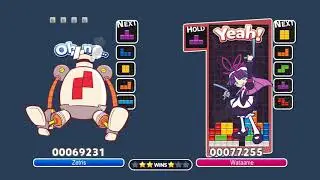 [Puyo Puyo Tetris AI] Zetris vs Wataame (18) - AI vs AI