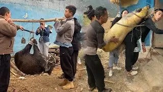 Different rural life | Chinese rural life on the cliff