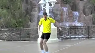 Badminton Koordination: Beinarbeit / China Footwork &Uuml;bung - Foot Quickness Exercise 1 from Changsha