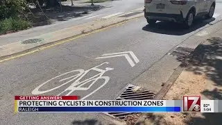 Plans in place to protect cyclists in Raleigh construction zones