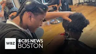 Boston teens learn barbering skills with an eye to the future