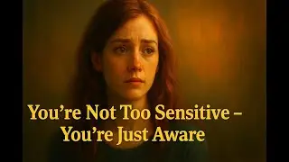 Beautifully Aware | Youre Not Too Sensitive | Youre Just Awar #EmpathPower#FeelDeeply