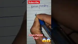 #Aman #Pandey #logo #viralvideo #music #bass #beat #subscribe #drawing #signature( #jayshreeram )