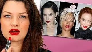 HOW TO WEAR RED LIPSTICK