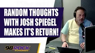 Spiegel is Back With His Patented Random Thoughts!
