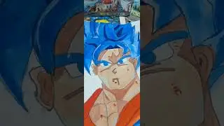 Goku drawing 🐲 super saiyan 🔥🔥#drgoball #gokudrawing #goku #dbz #dtagonballsuper ...