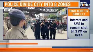 Bareilly on High Alert Ahead of Friday Prayers | Heavy Police & Drone Surveillance | News9