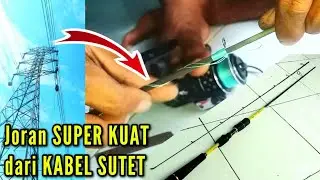 Membuat TOP Section Joran Pancing UL (RELIX NUSANTARA) dari Bahan SUTET