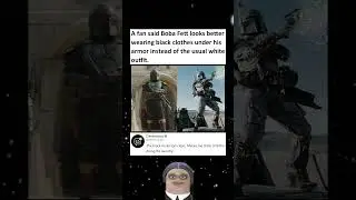 Boba Fett looks better in black under his armor than the usual white outfit #bobafett