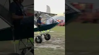 Dan Reynolds&rsquo;s Chinook taking off in less than one plane length