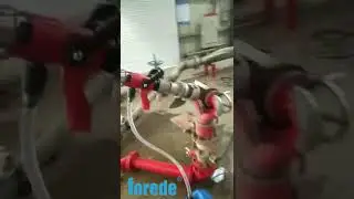 Forede ZPQC Self- Inducting Low Expansion Pistol Grip Foam Nozzle #forede #foamnozzle #firefighting