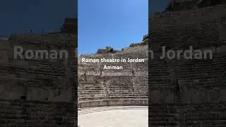 Roman theatre in Jordan Amman
