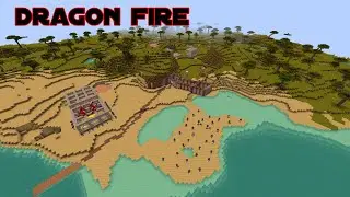 minecraft let's play with the dragon fire mod #23 inspecting a camp