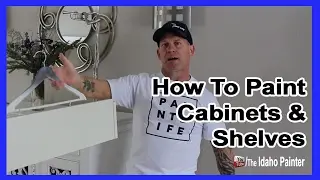 How To Paint Cabinet Doors.  Painting kitchen cabinets EASY