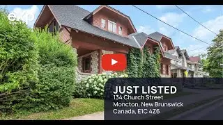 Just Listed | 📍134 Church St. Moncton, NB – Historic Property Steps from Downtown Moncton