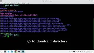 How to install droidcam on Linux Ubuntu