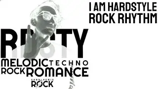 I AM HARDSTYLE ROCK RHYTHM (Melodic) - SABRI ROCK REMIX 2025 | Visualizer