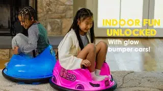 Rainy Day Saved by the Glow Bumper Car 🌧️✨ | Indoor Fun for Toddlers by Flybar